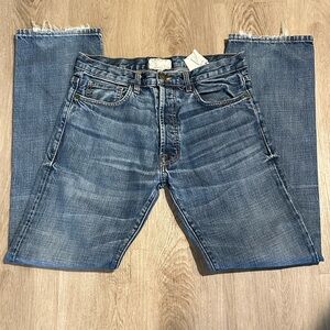 Current Elliott Men’s Button Fly Straight Leg Jeans Size 30 X 31 Demin.